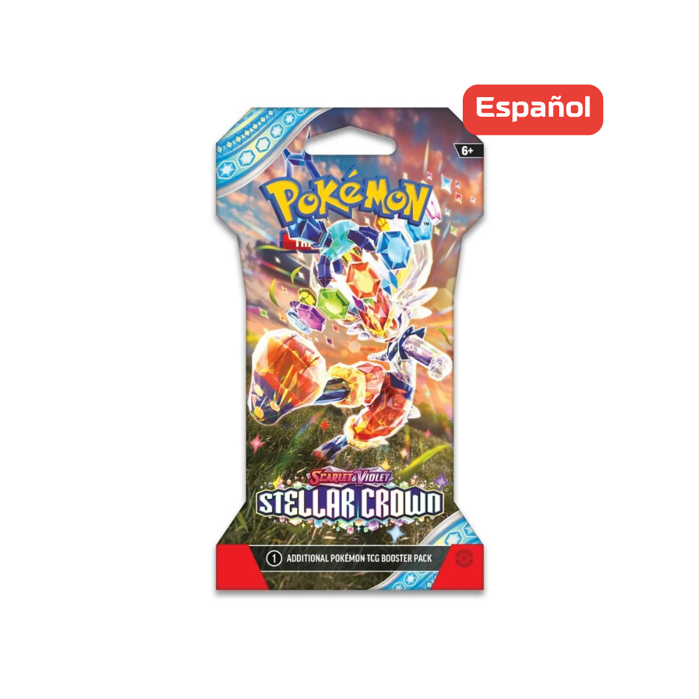 Pokémon TCG - Stellar Crown - Sleeved Booster - Español