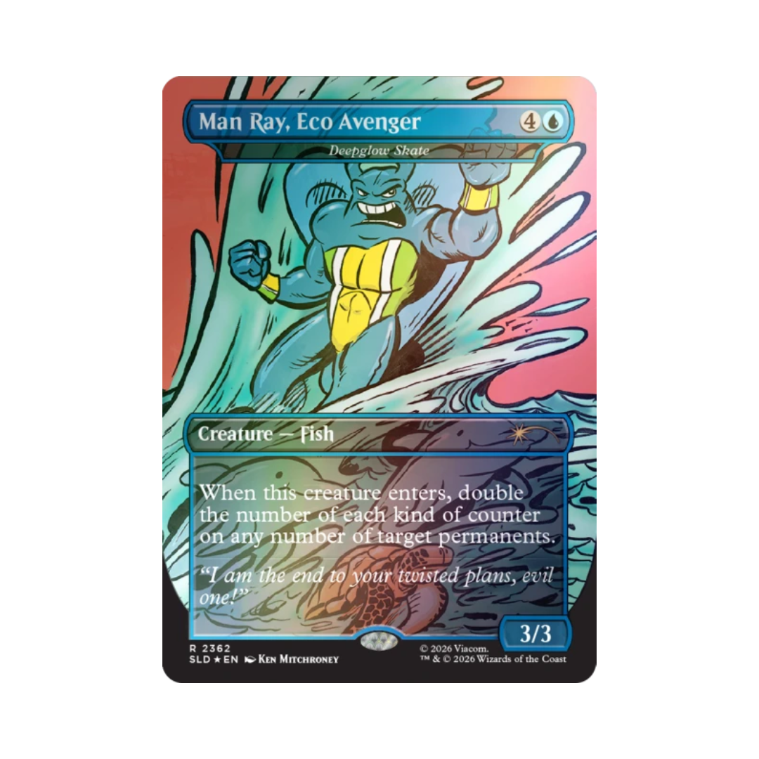 (PREVENTA) MTG Secret Lair - Teenage Mutant Ninja Turtles: The Mighty Mutanimals - Foil