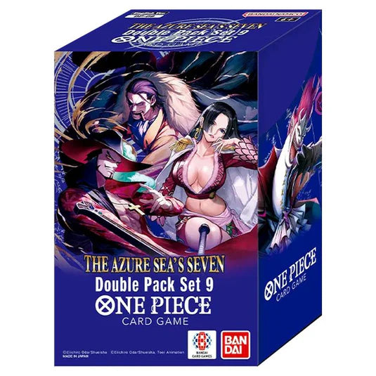 (VENTA ANTICIPADA) One Piece TCG - DISPLAY Double Pack Set (DP-09) (LEER DESCRIPCION)