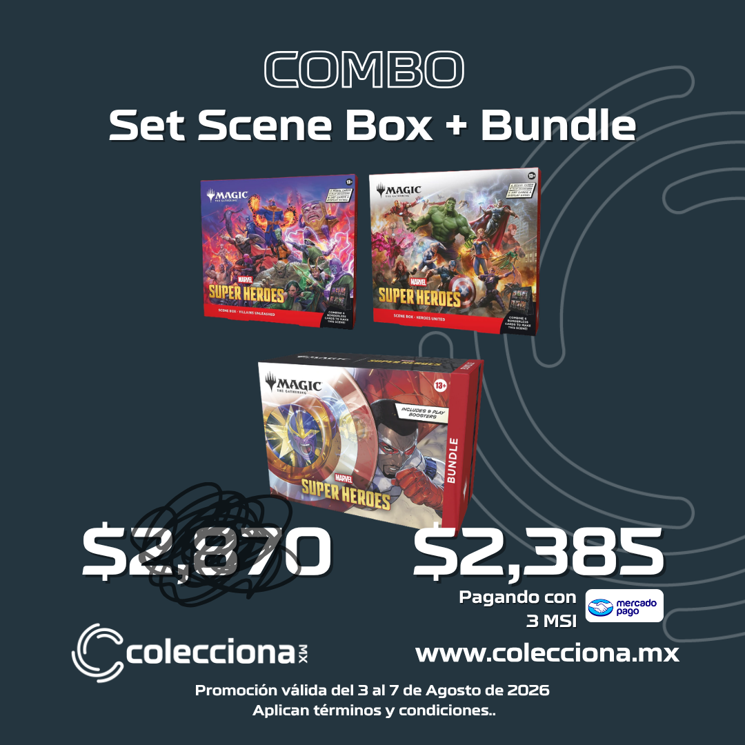 COMBO MTG Marvel Super Heroes - Set Scene Box - Bundle