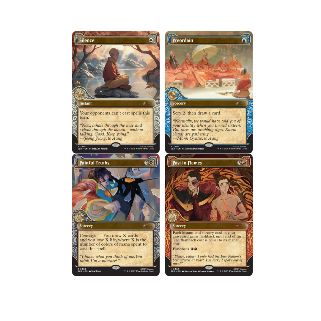 MTG Secret Lair - Avatar: One with the Elements