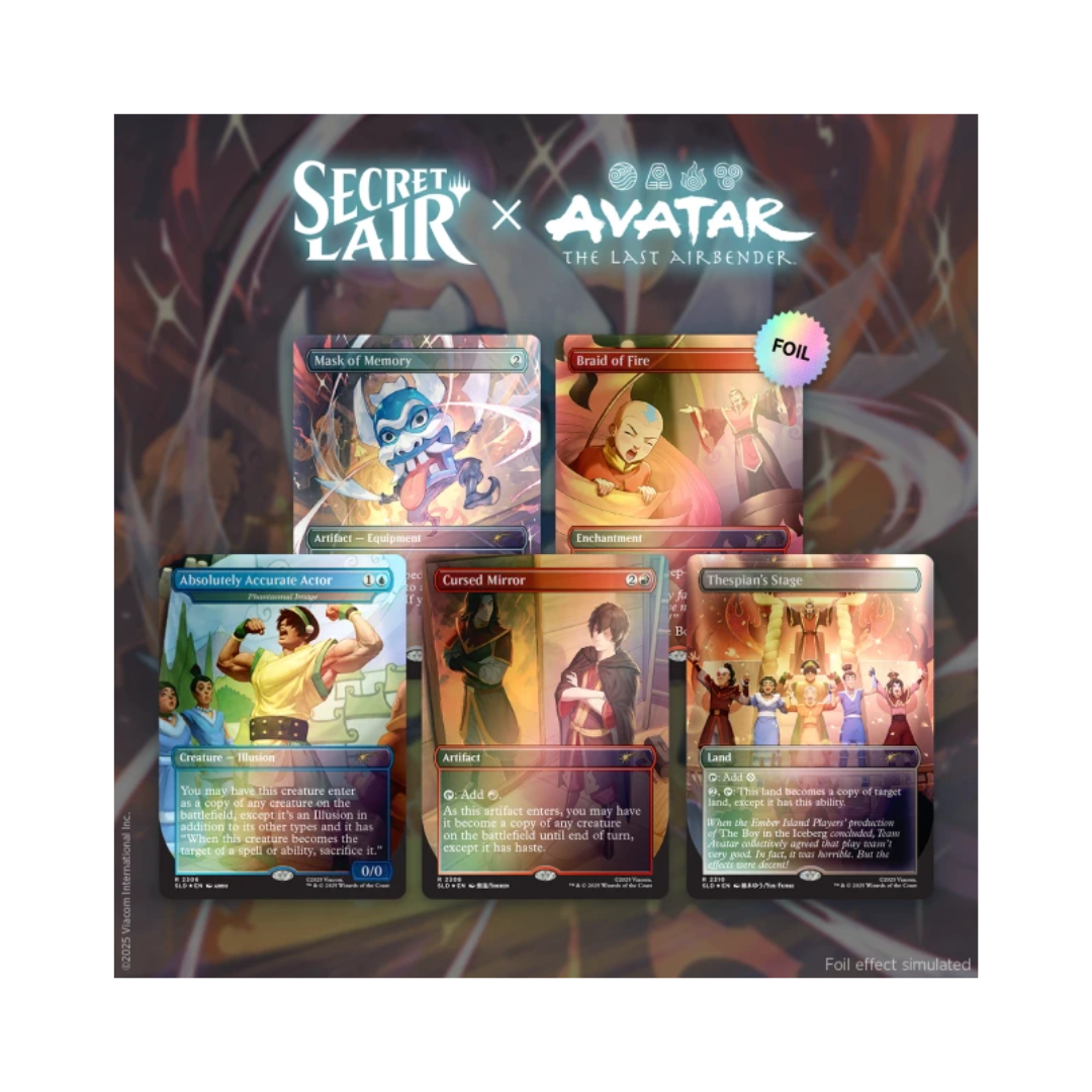 MTG Secret Lair - Avatar: The Ember Island Players - [Foil]
