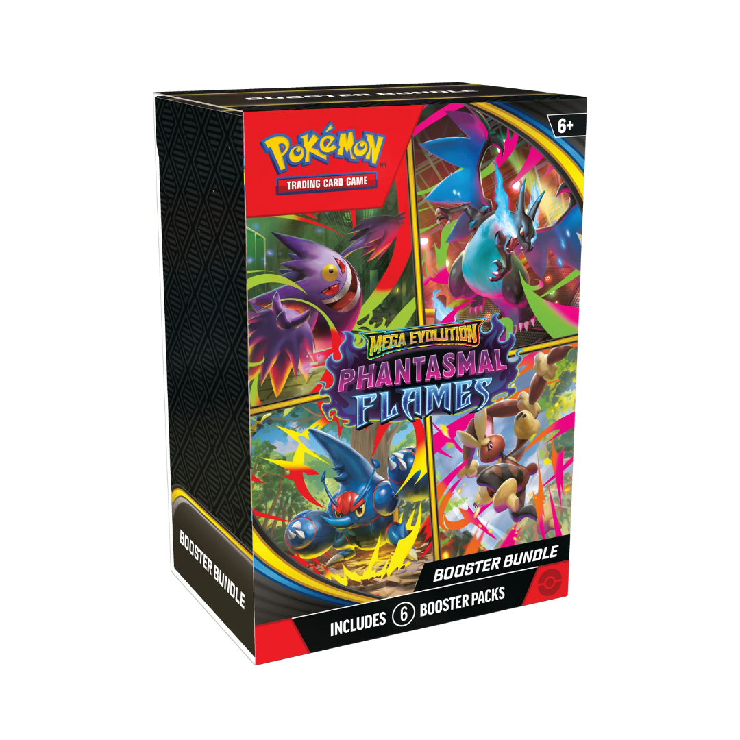 (VENTA ANTICIPADA) Pokémon TCG - Phantasmal Flames - Booster Bundle - Español (LEER DESCRIPCION)