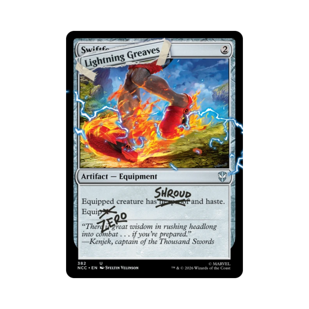 MTG Secret Lair - Marvel's Deadpool: I Fixed It (You're Welcome)
