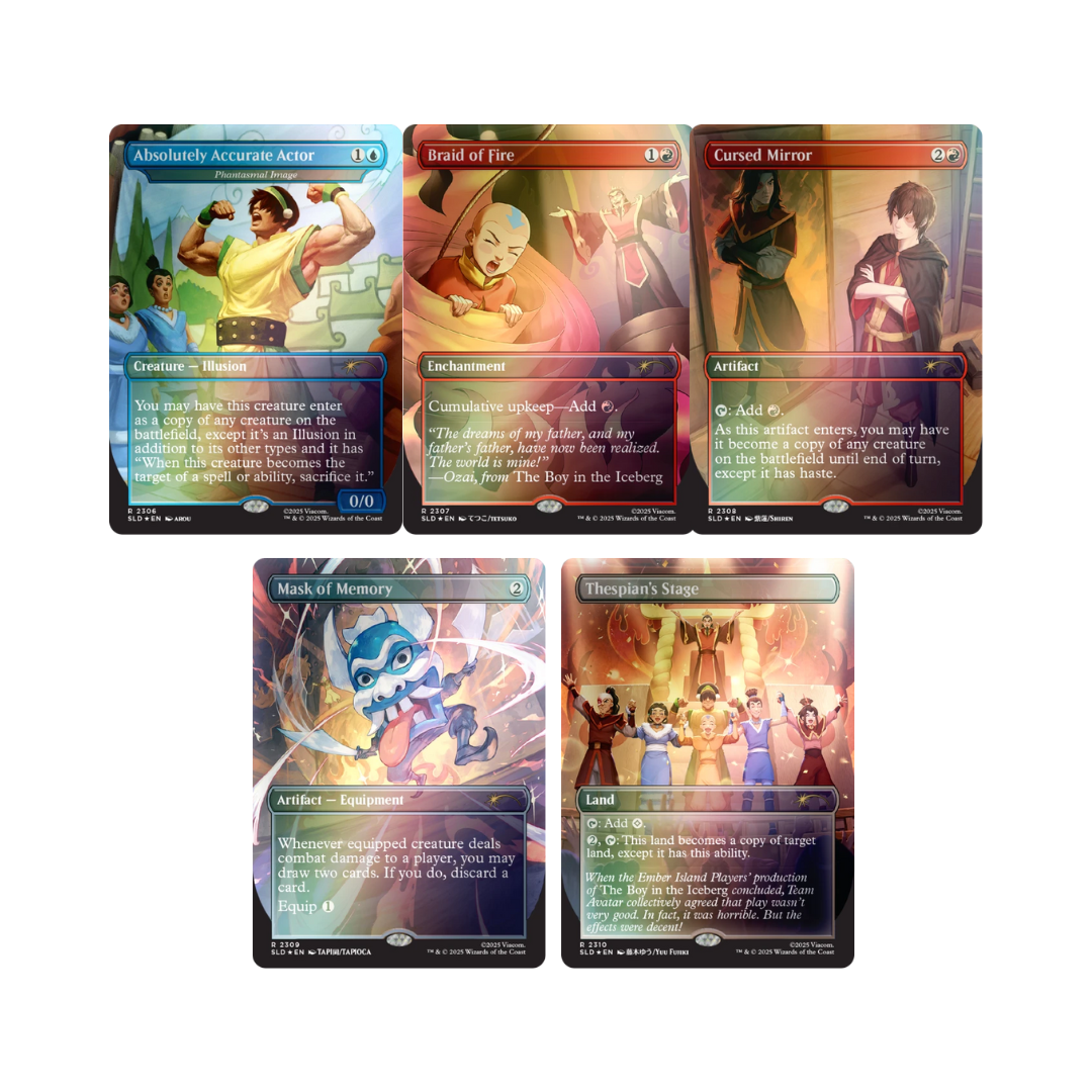 MTG Secret Lair - Avatar: The Ember Island Players - [Foil]