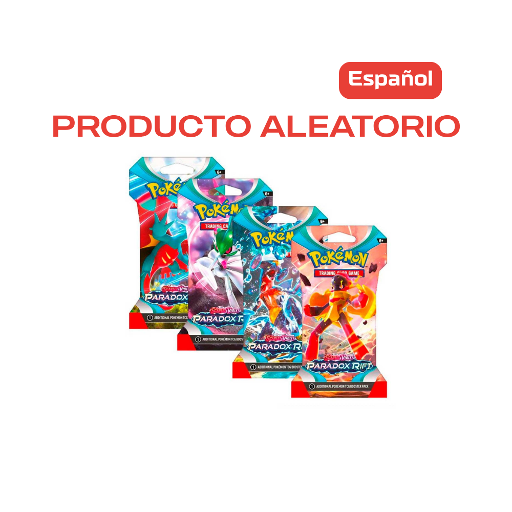 Pokémon TCG - Paradox Rift - Sleeved Booster - Español