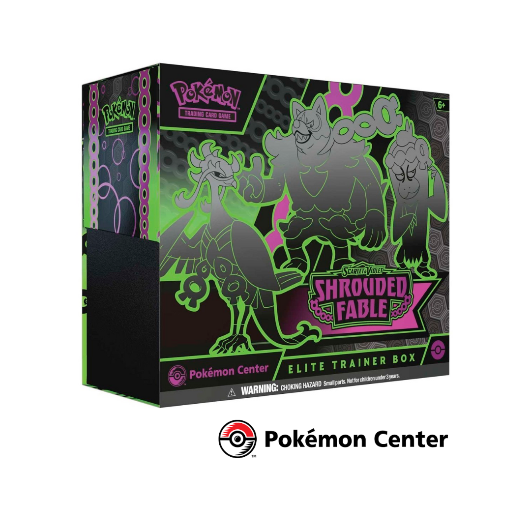 (PREVENTA) Shrouded Fable - Pokemon Center - Elite Trainer Box (APARTADO LEER DESCRIPCION)