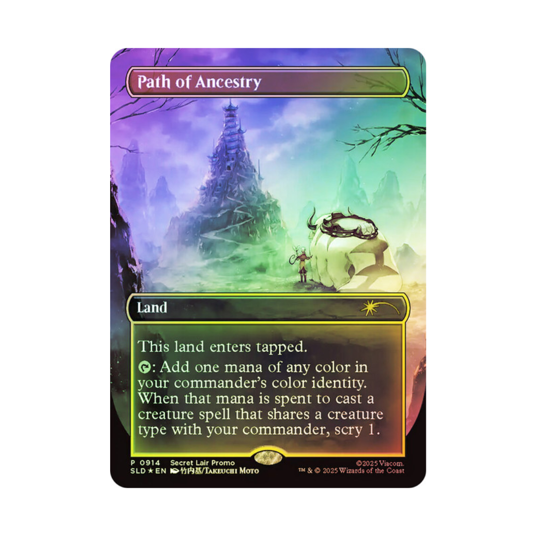 MTG Secret Lair - Avatar: Path of Ancestry - [Foil]