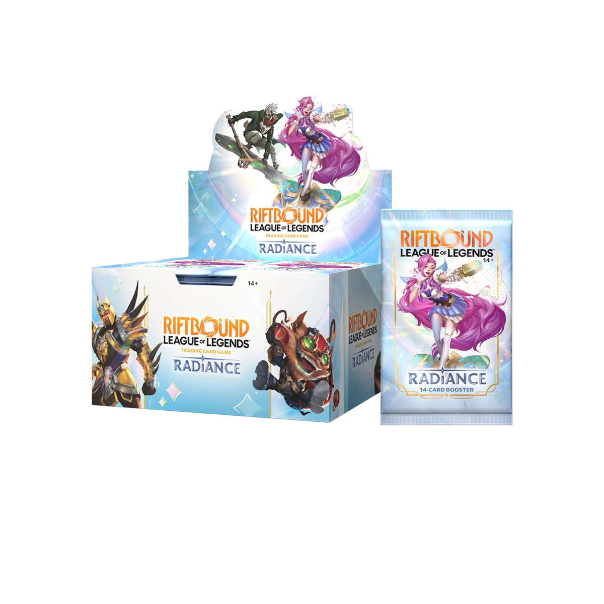 (APARTADO) Riftbound: League of Legends - Radiance - Booster Display (LIMITADO A 6 - LEER DESCRIPCIÓN)