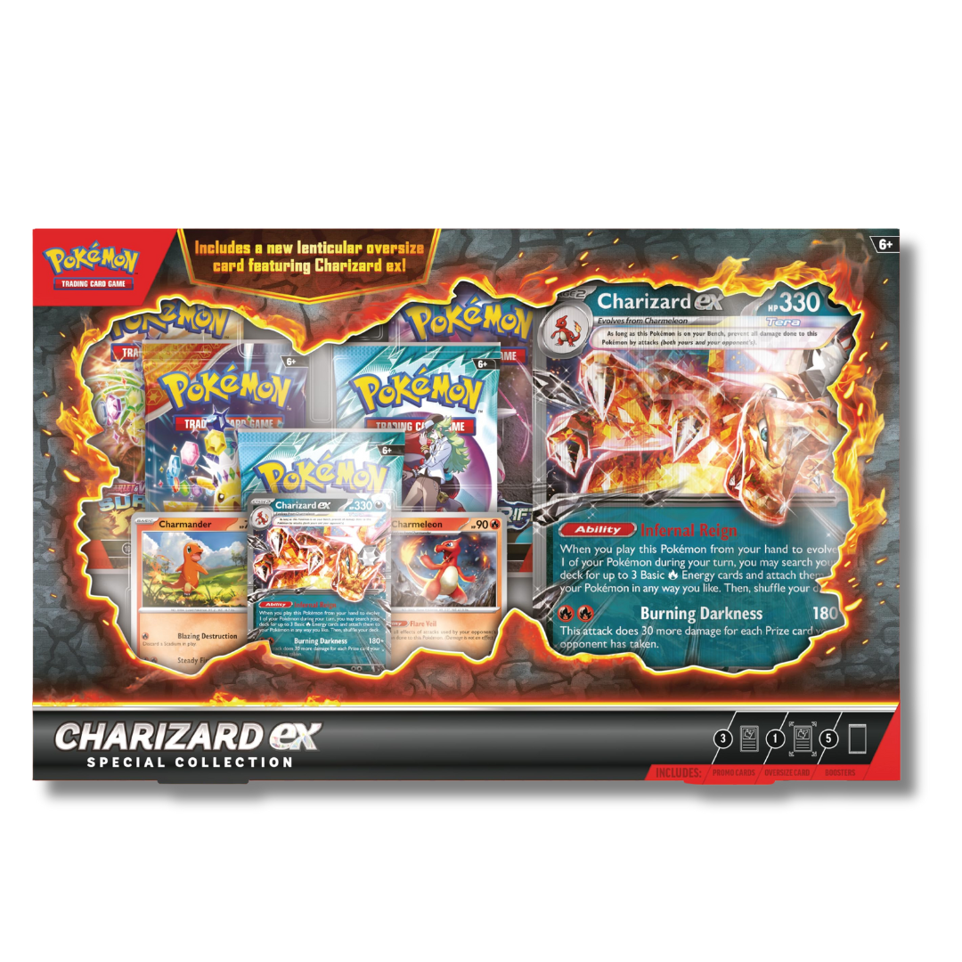 Pokemon TCG Charizard Ex Special Collection - Inglés