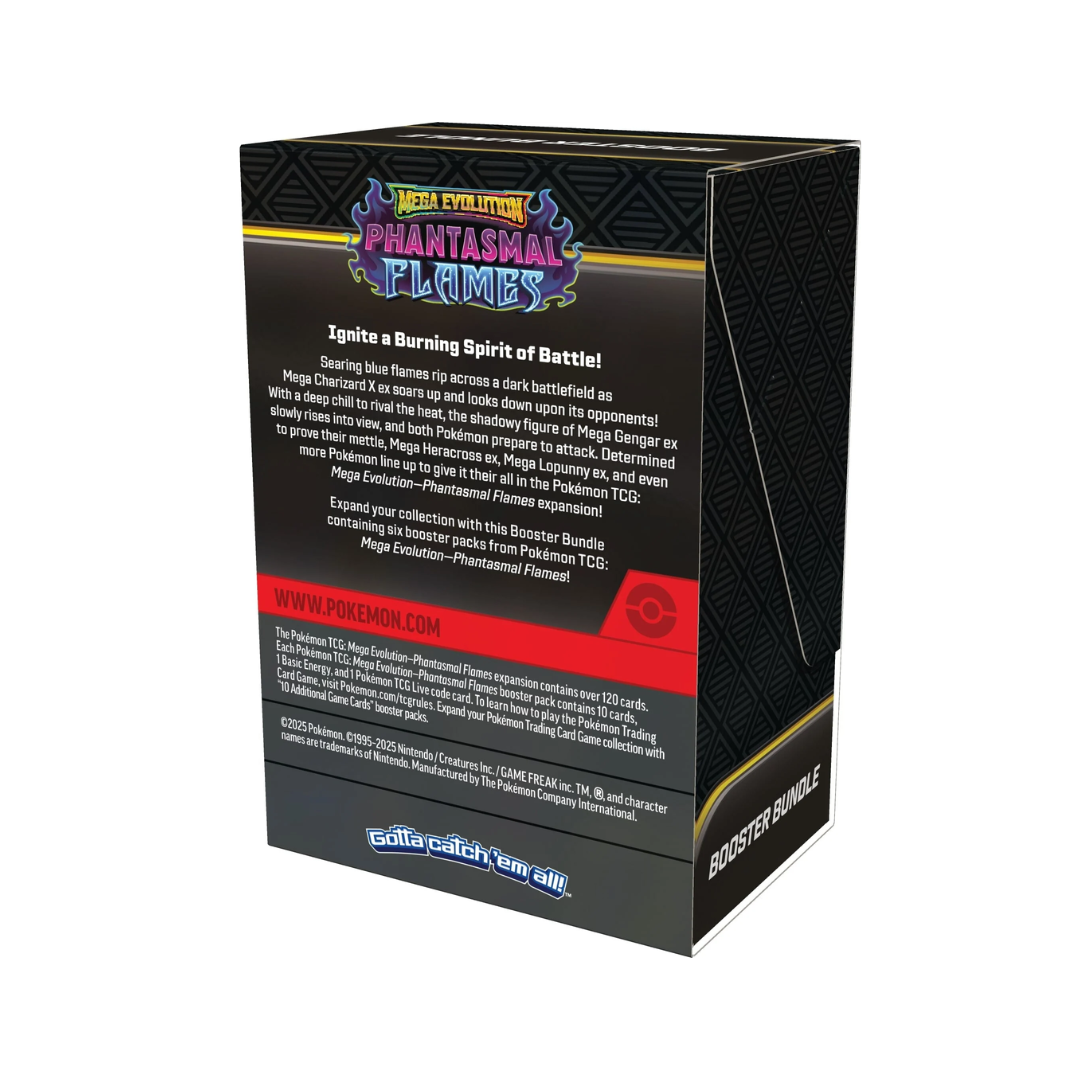 (VENTA ANTICIPADA) Pokémon TCG - Phantasmal Flames - Booster Bundle - Español (LEER DESCRIPCION)