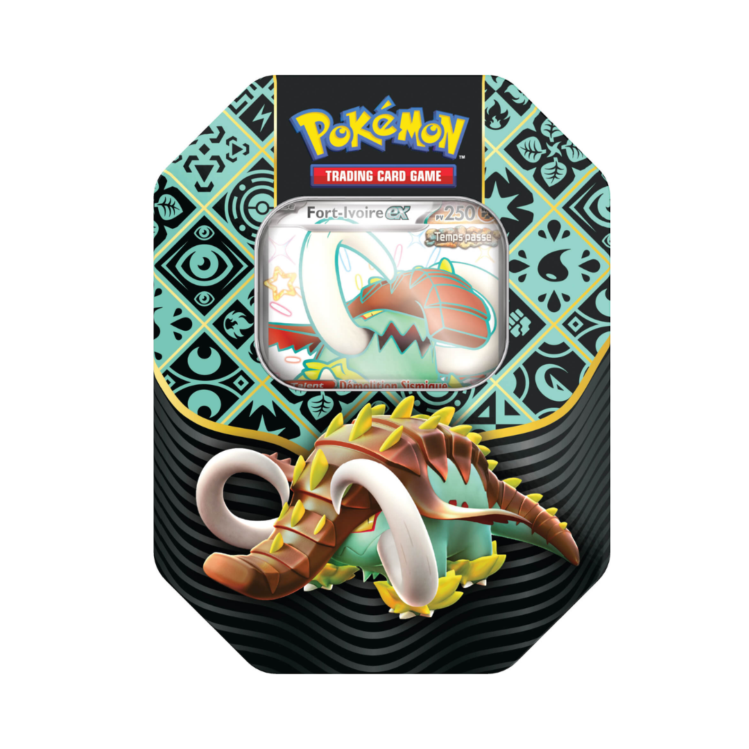 Pokémon TCG - Paldean Fates - Tin Great Tusk EX - Español