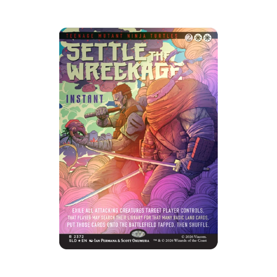 (PREVENTA) MTG Secret Lair - Teenage Mutant Ninja Turtles: The Last Ronin - Foil