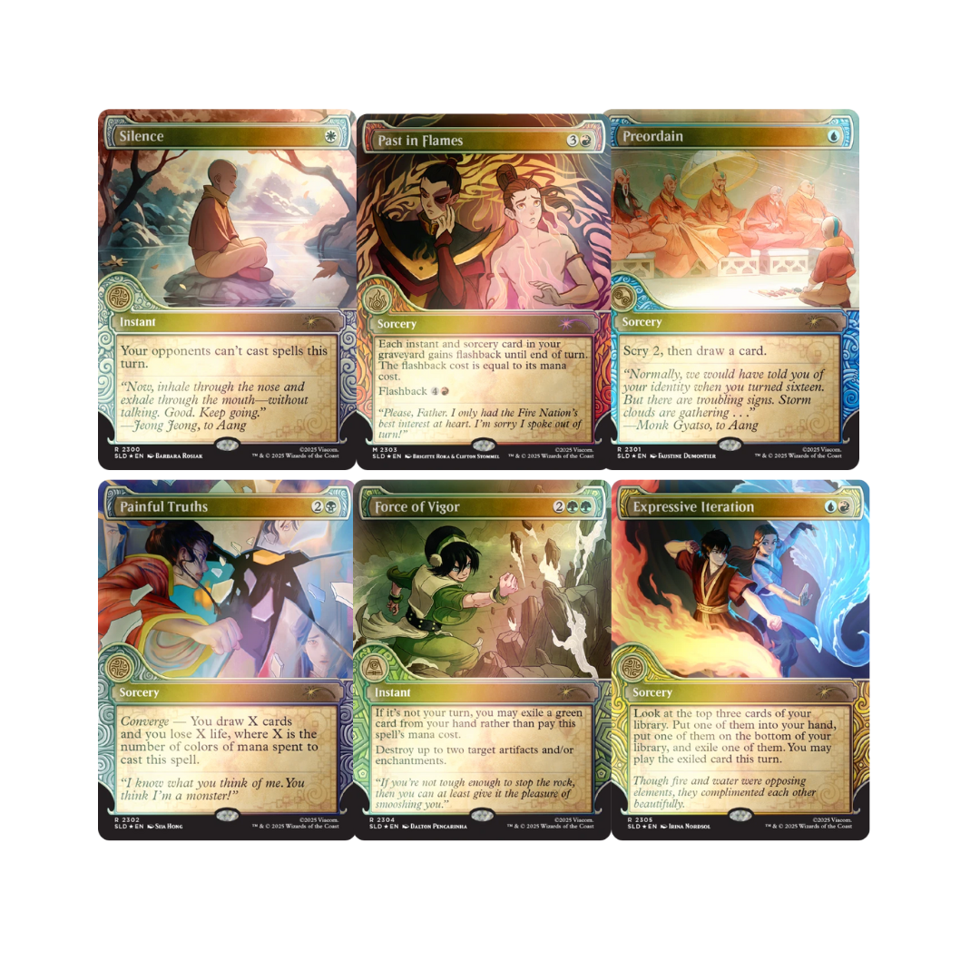 MTG Secret Lair - Avatar: One with the Elements [Foil]