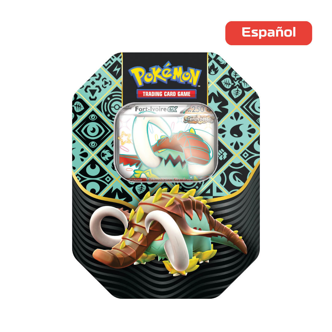 Pokémon TCG - Paldean Fates - Tin Great Tusk EX - Español