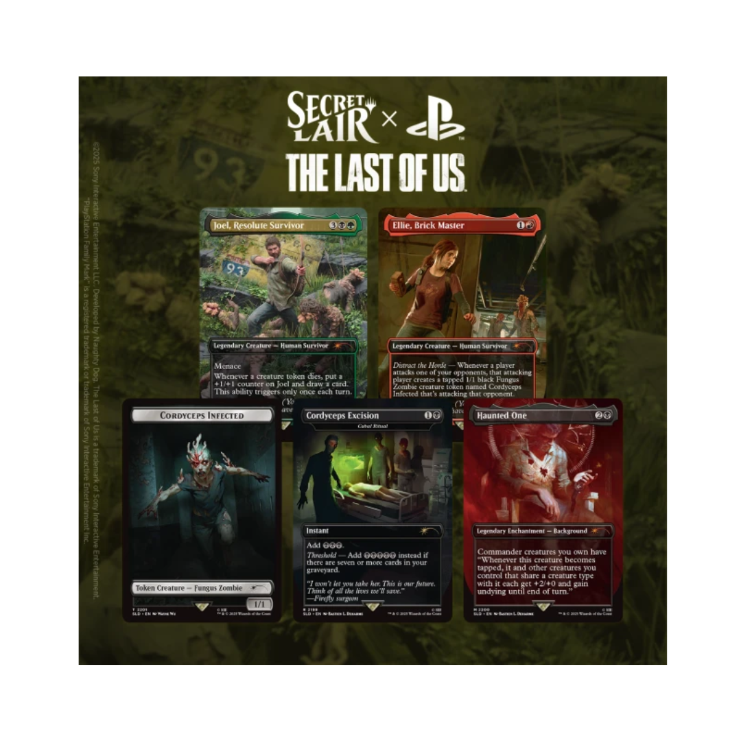 MTG Secret Lair - Playstation: The Last of Us Part I