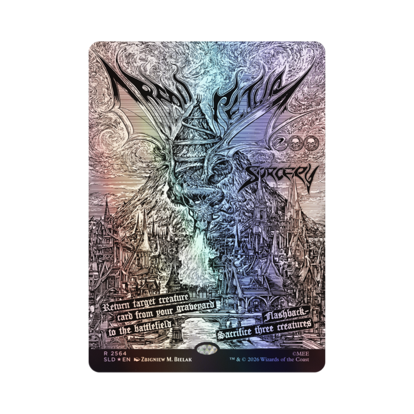 (PREVENTA) MTG Secret Lair - The Hobbit - Desolation - Foil (LEER DESCRIPCIÓN)