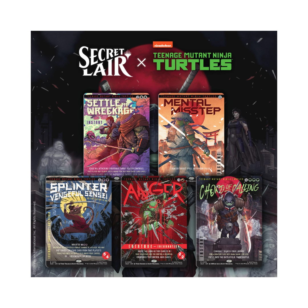 (PREVENTA) MTG Secret Lair - Teenage Mutant Ninja Turtles: The Last Ronin