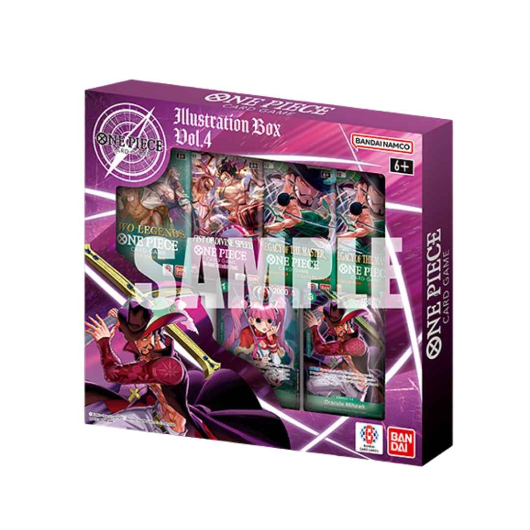 (VENTA ANTICIPADA) One Piece TCG: Illustration Box Vol 4 [IB-04] - ingles (APARTADO - LEER DESCRIPCION)