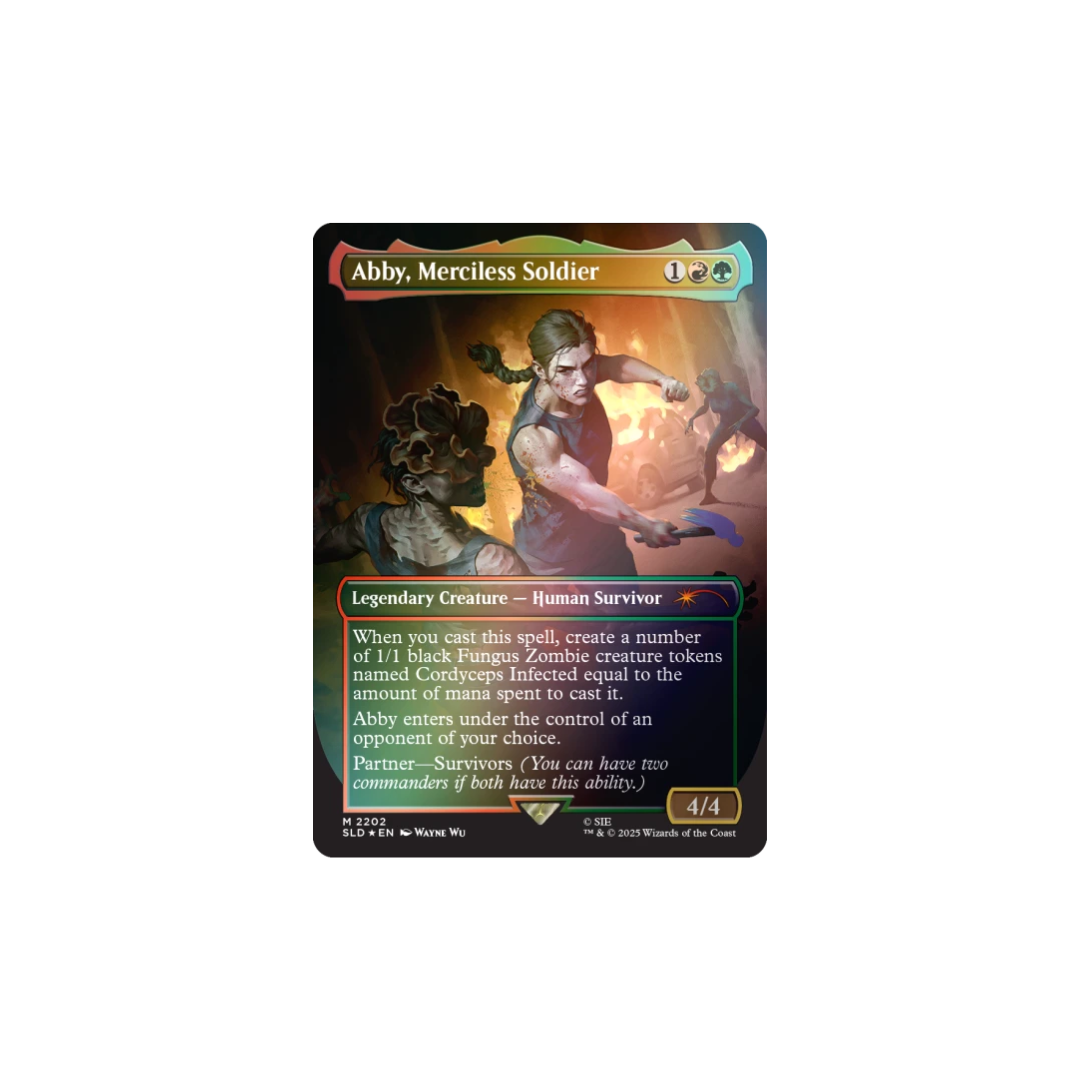 (VENTA ANTICIPADA) MTG Secret Lair - Playstation: The Last of Us Part II [Foil]