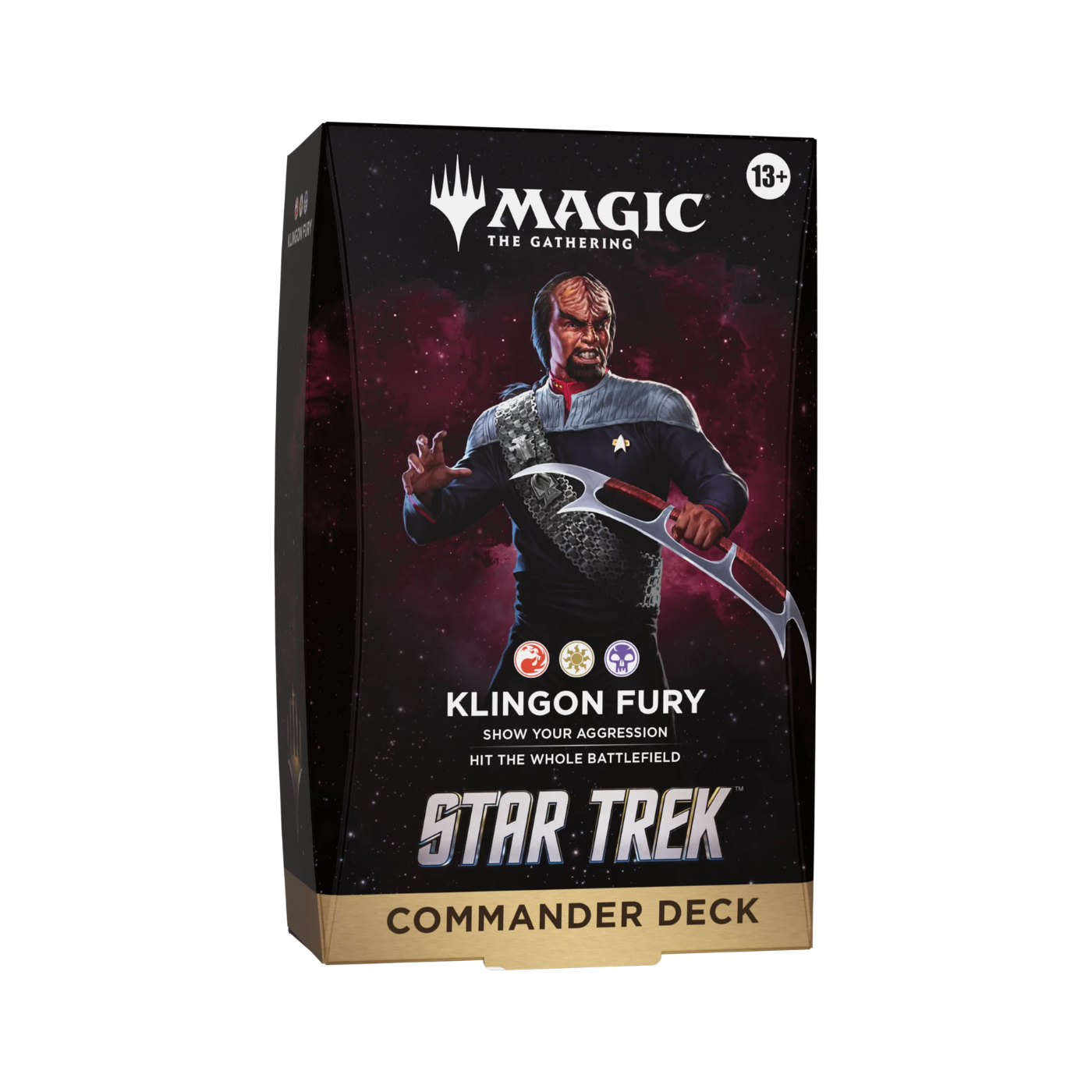 (PREVENTA) Magic The Gathering: Star Trek - Commander Deck - Klingon Fury (LEER DESCRIPCIÓN)