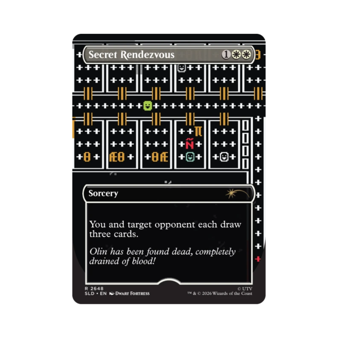 (PREVENTA) MTG Secret Lair - Dwarf Fortress - Create New World