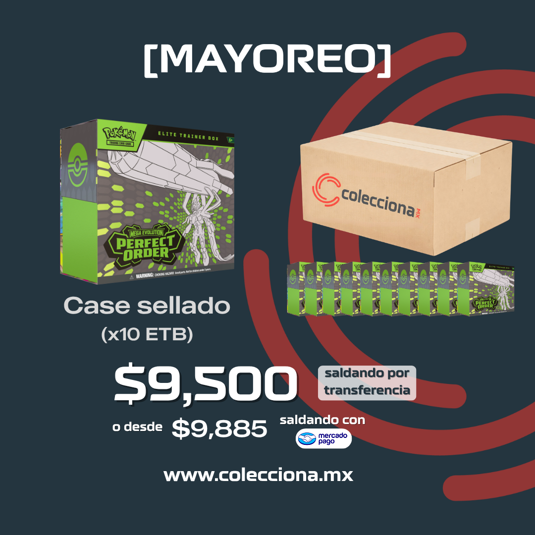 (MAYOREO) Case ETB Perfect ORDER (x10 ETB) IMPORTANTE LEER DESCRIPCION ANTES DE COMPRAR