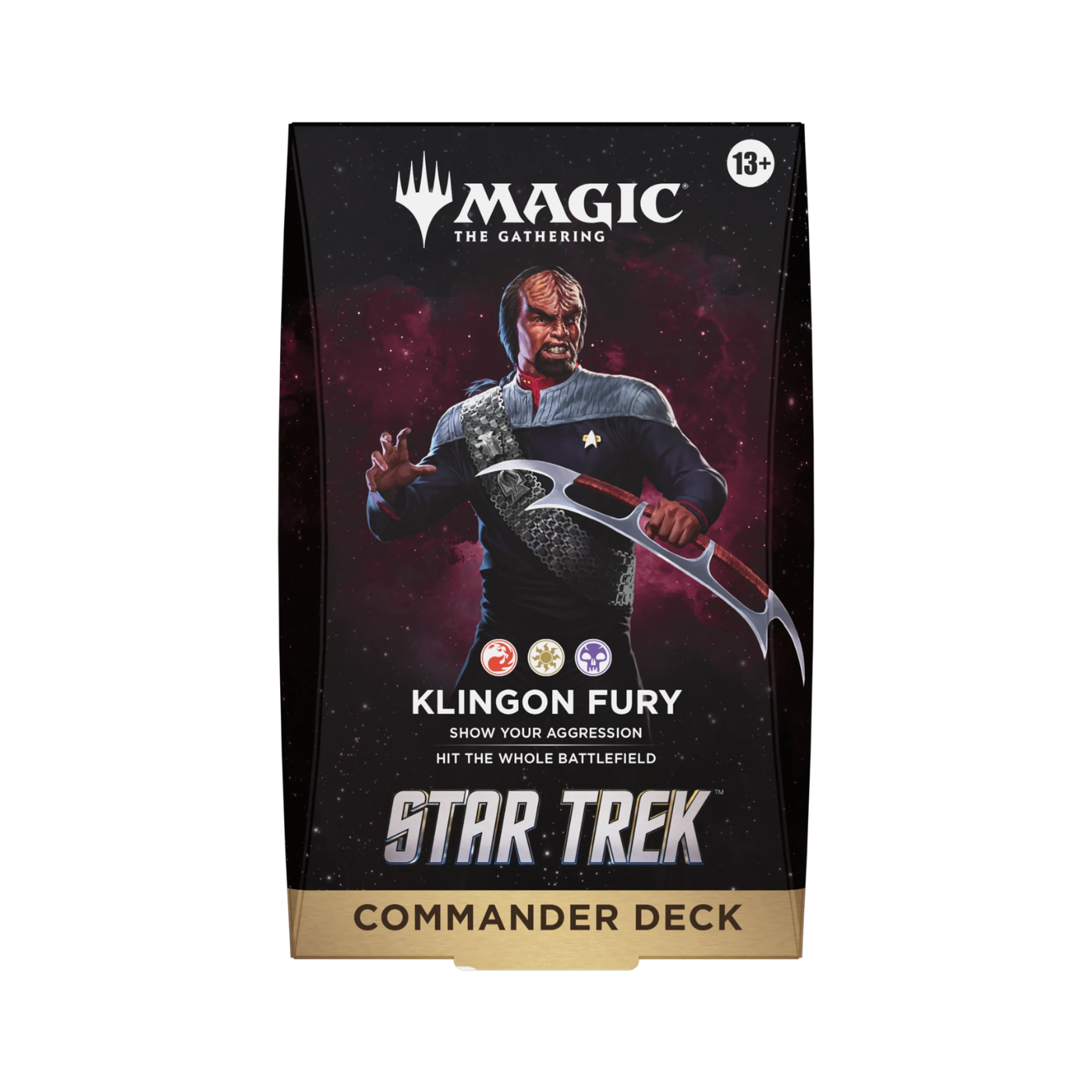 (PREVENTA) Magic The Gathering: Star Trek - Commander Deck - Klingon Fury (LEER DESCRIPCIÓN)