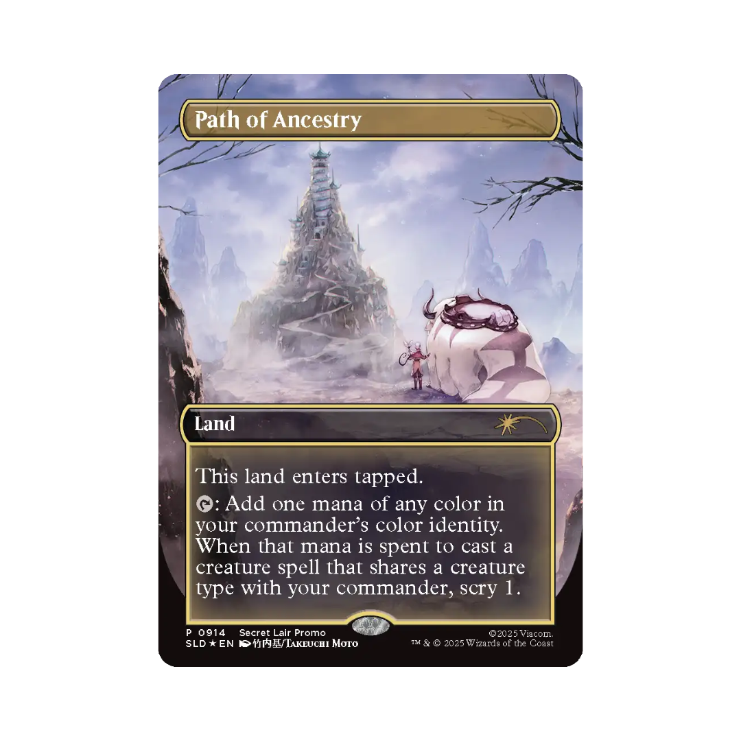 MTG Secret Lair - Avatar: Path of Ancestry - [Foil]