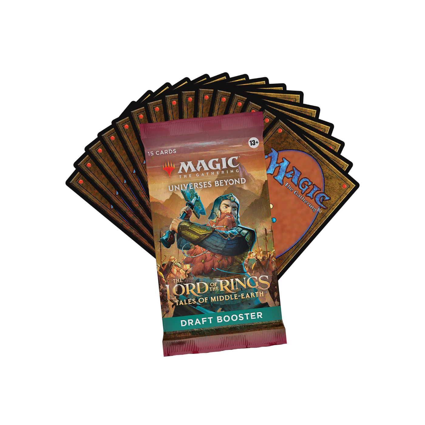 Magic: The Gathering - Lord of the Rings Tales of Middle Earth - 1 Booster Draft - Inglés