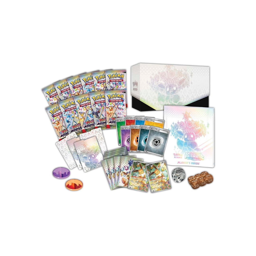 (PREVENTA) Prismatic Evolutions - Pokemon Center - Elite Trainer Box (PAGO COMPLETO - LEER DESCRIPCION)