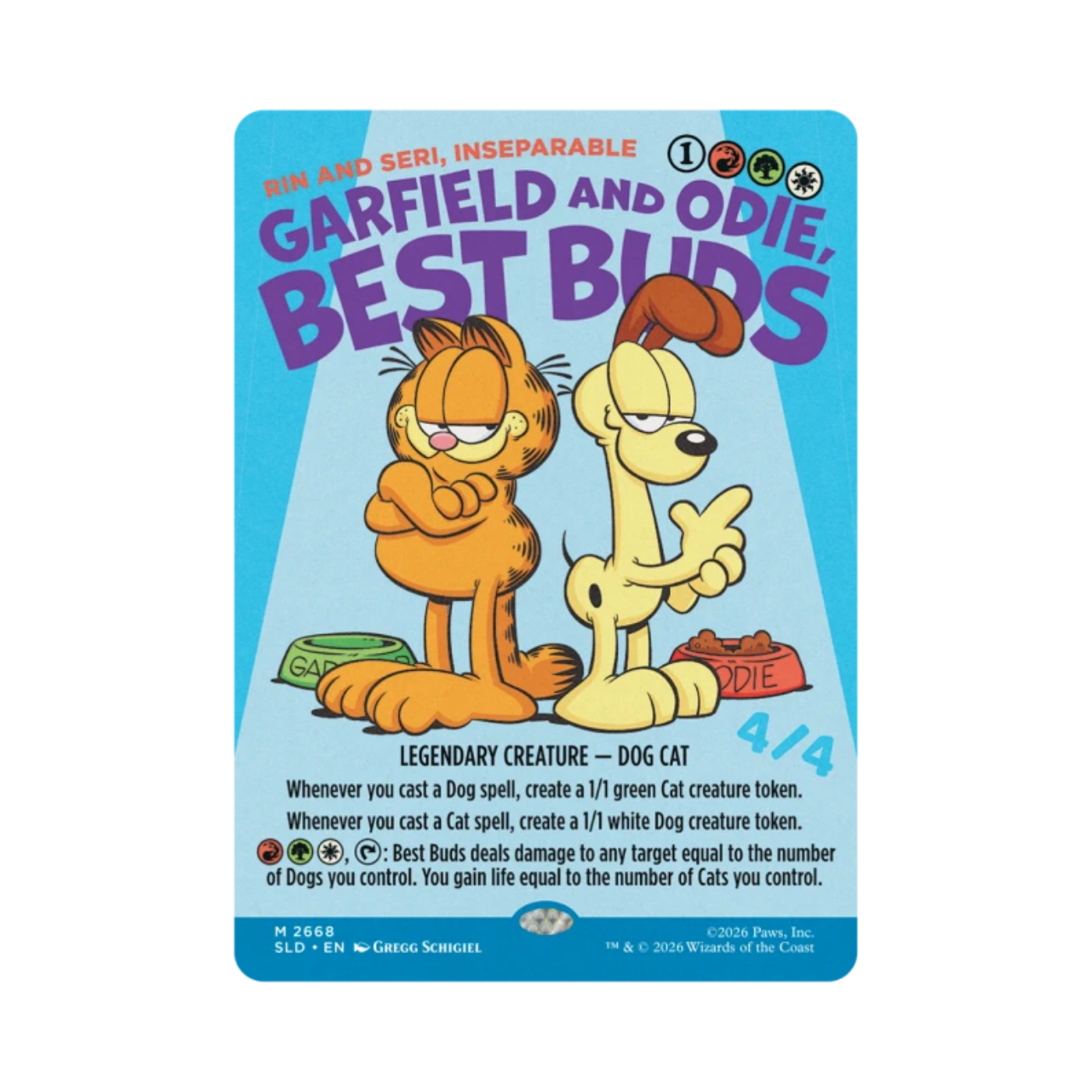 (PREVENTA) MTG Secret Lair - The Cats Are the Best - Motivationally Challenged