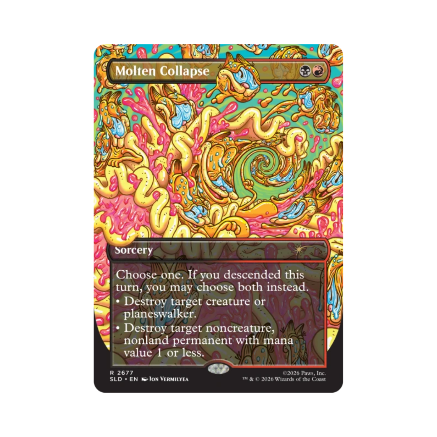 (PREVENTA) MTG Secret Lair - The Cats Are the Best - Our Only Thought is to Entertain You
