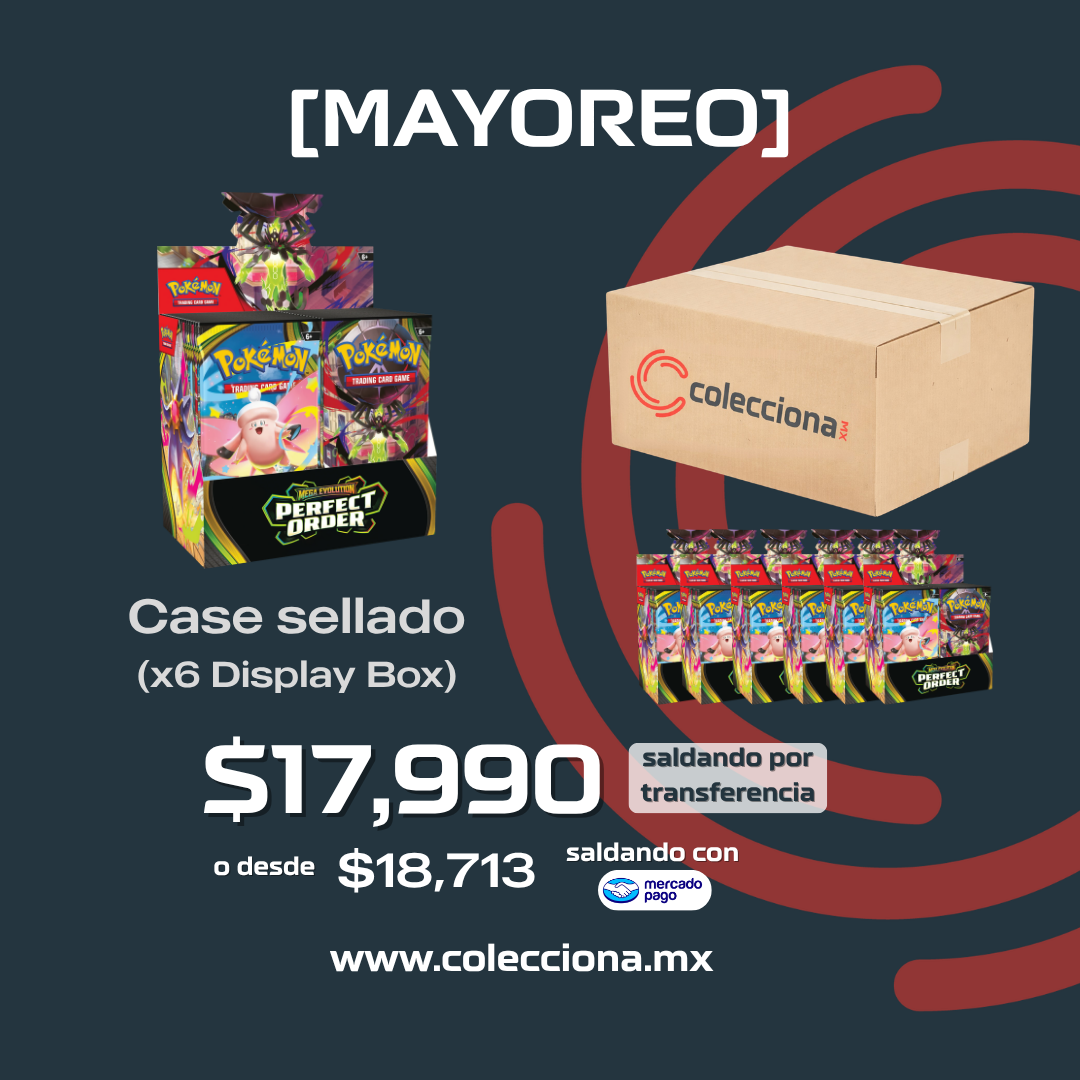 (MAYOREO) Case Booster Box Perfect Order (x6 box) IMPORTANTE LEER DESCRIPCION ANTES DE COMPRAR