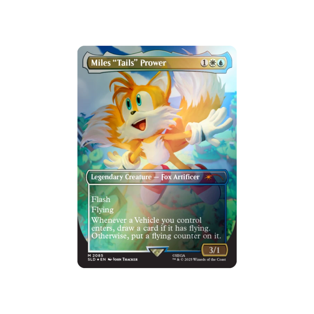 Magic The Gathering - Secret Lair x Sonic - Friends & Foes [Foil] - Ingles