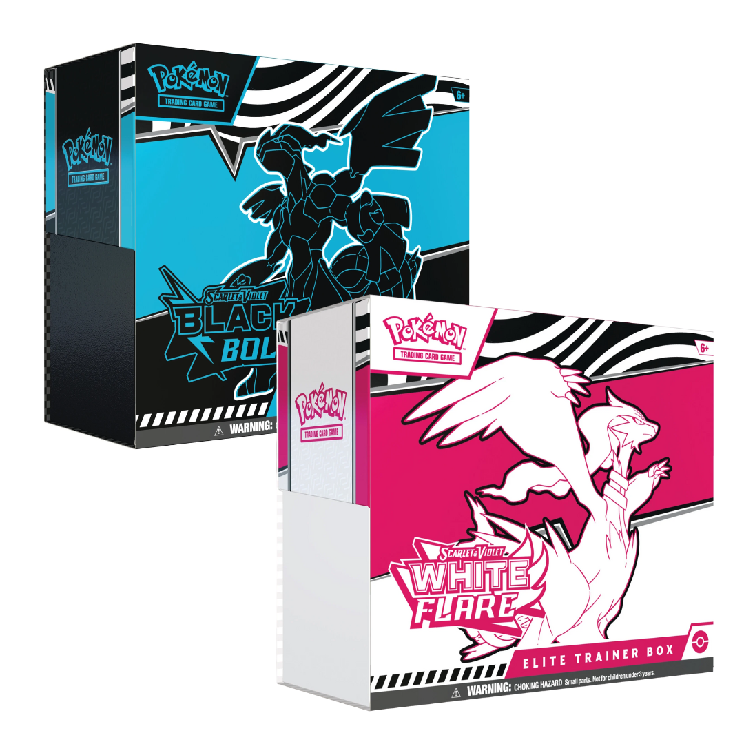 COMBO ETB Black Bolt & White Flare - Elite Trainer Box
