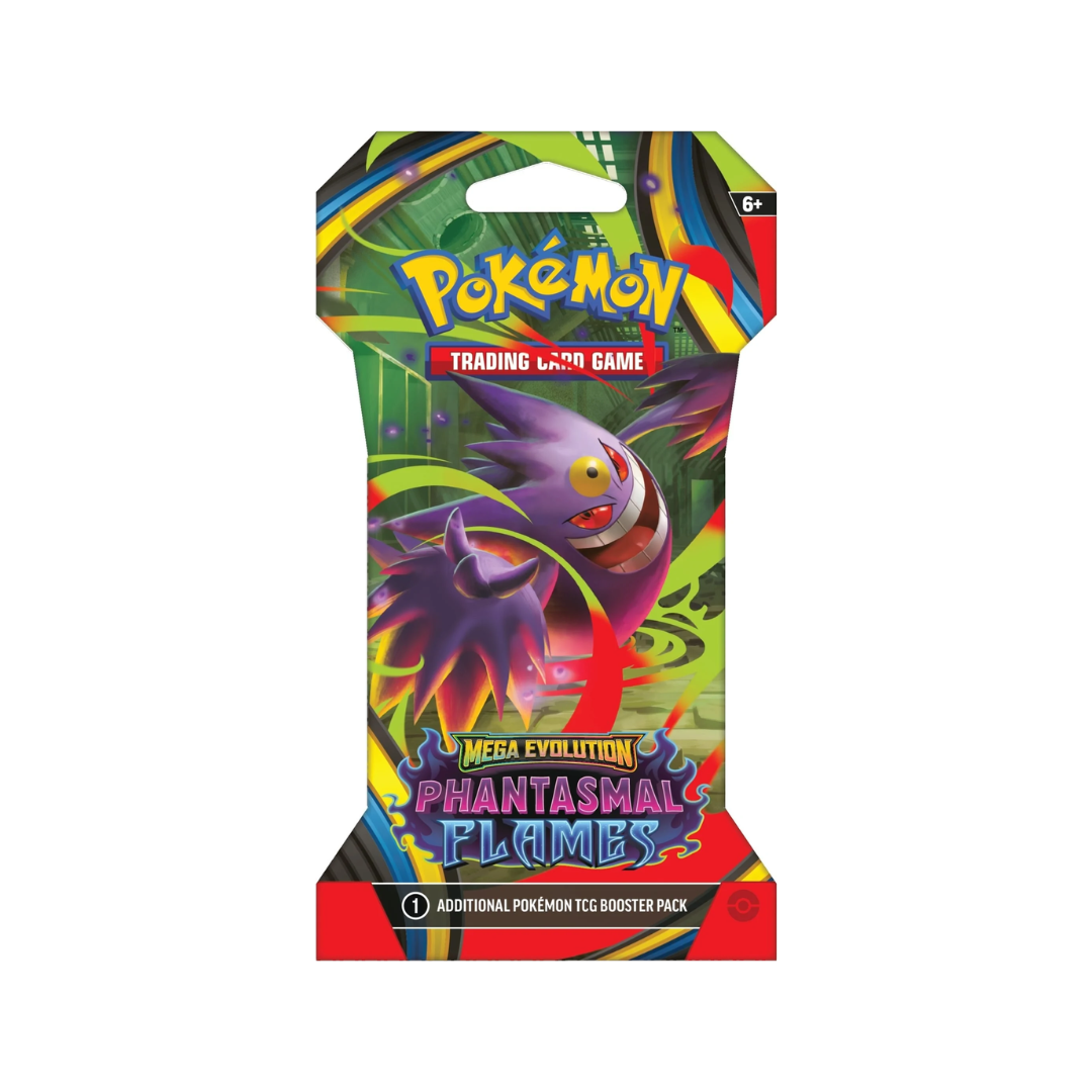 (VENTA ANTICIPADA) Pokémon TCG - Phantasmal Flames - Sleeved Booster -Español (LEER DESCRIPCION)
