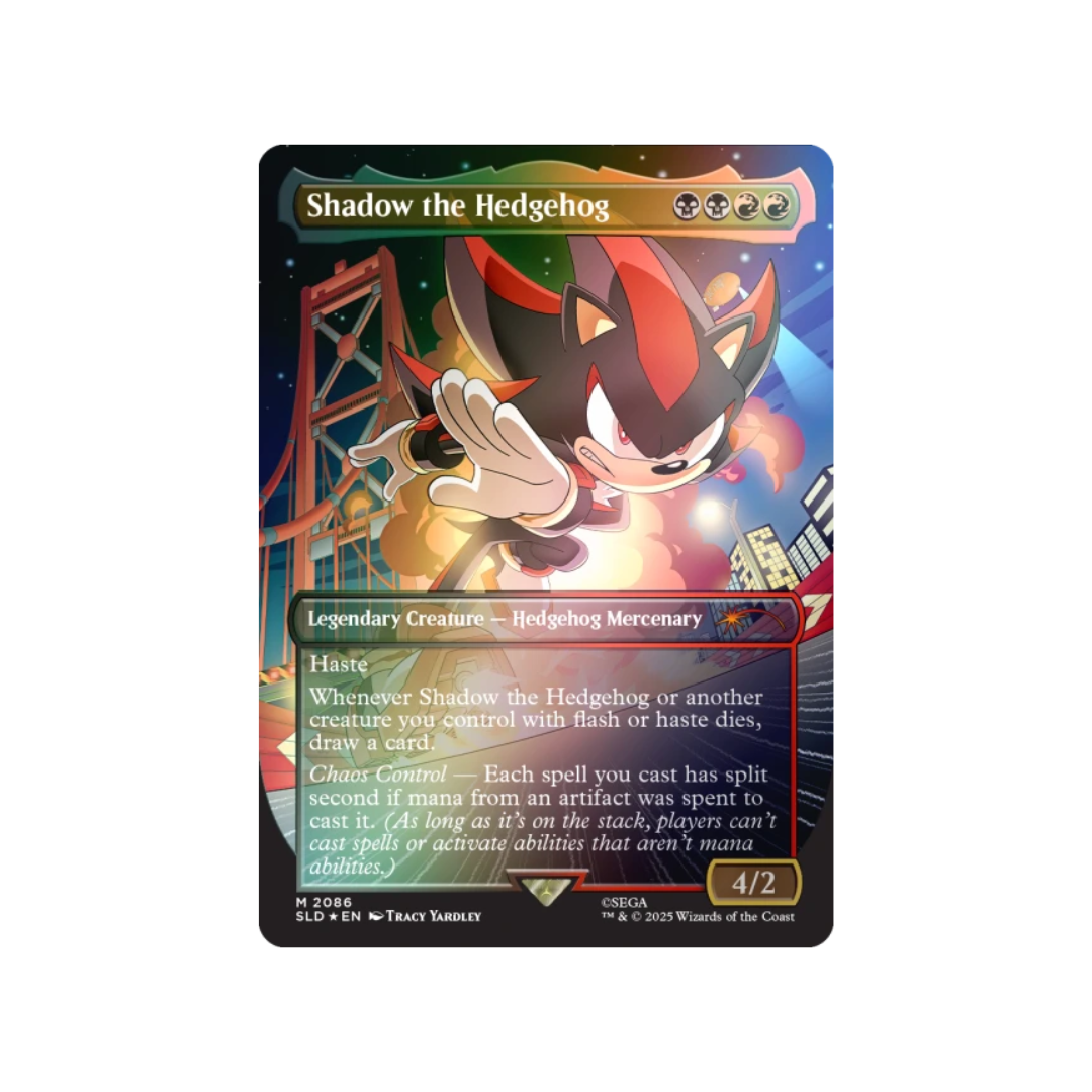 Magic The Gathering - Secret Lair x Sonic - Friends & Foes [Foil] - Ingles