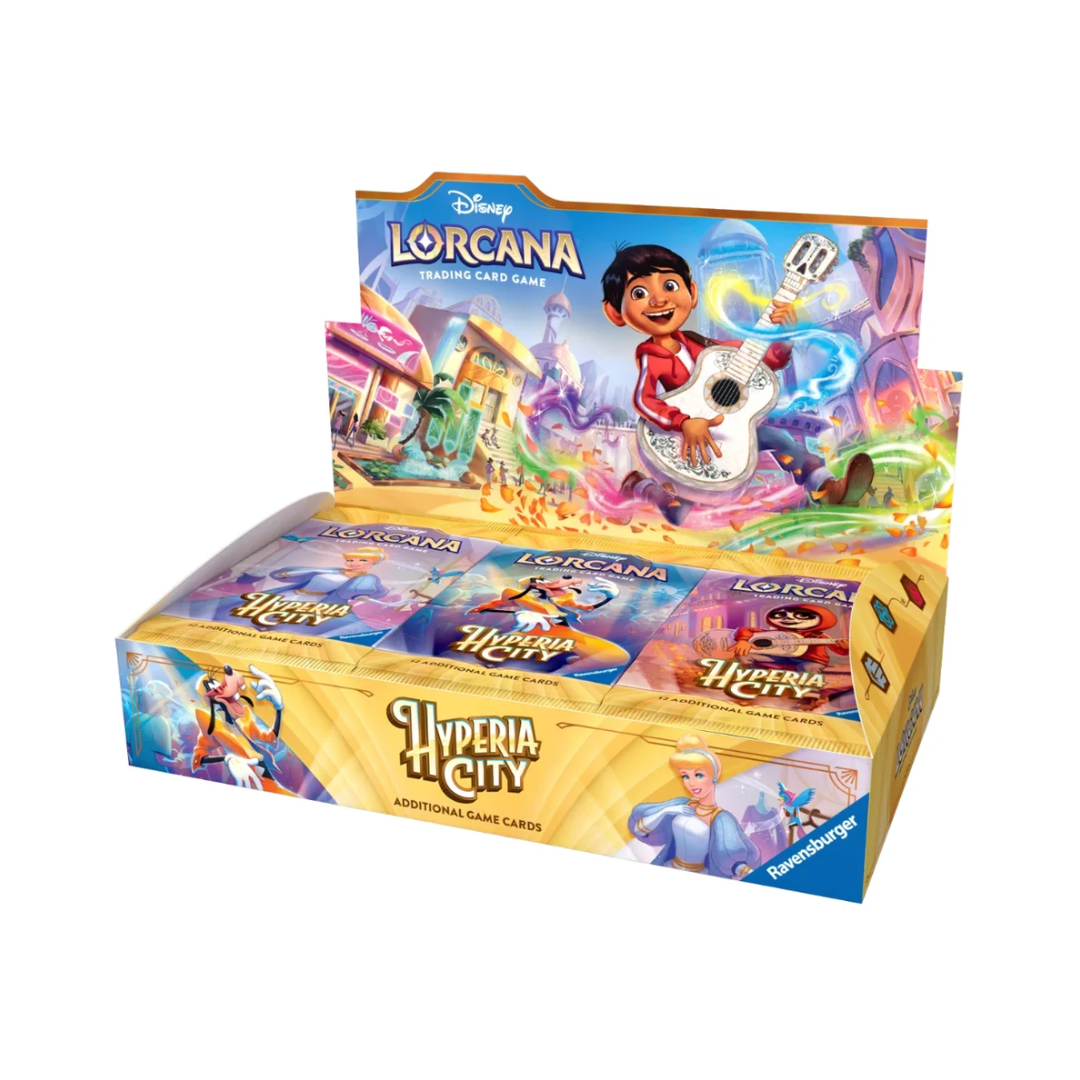 (PREVENTA) Lorcana Disney TCG - Hyperia City [Set 14] - Booster Display (LEER DESCRIPCIÓN)