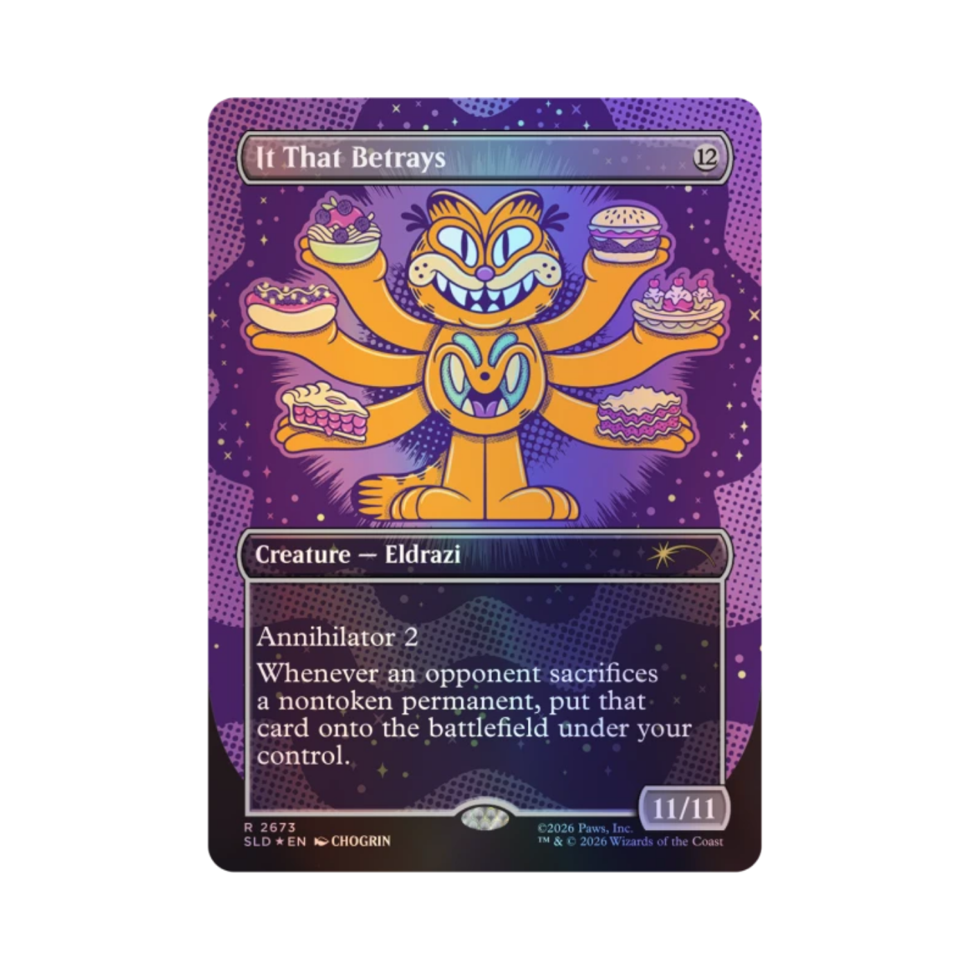 (PREVENTA) MTG Secret Lair - The Cats Are the Best - Our Only Thought is to Entertain You - Foil