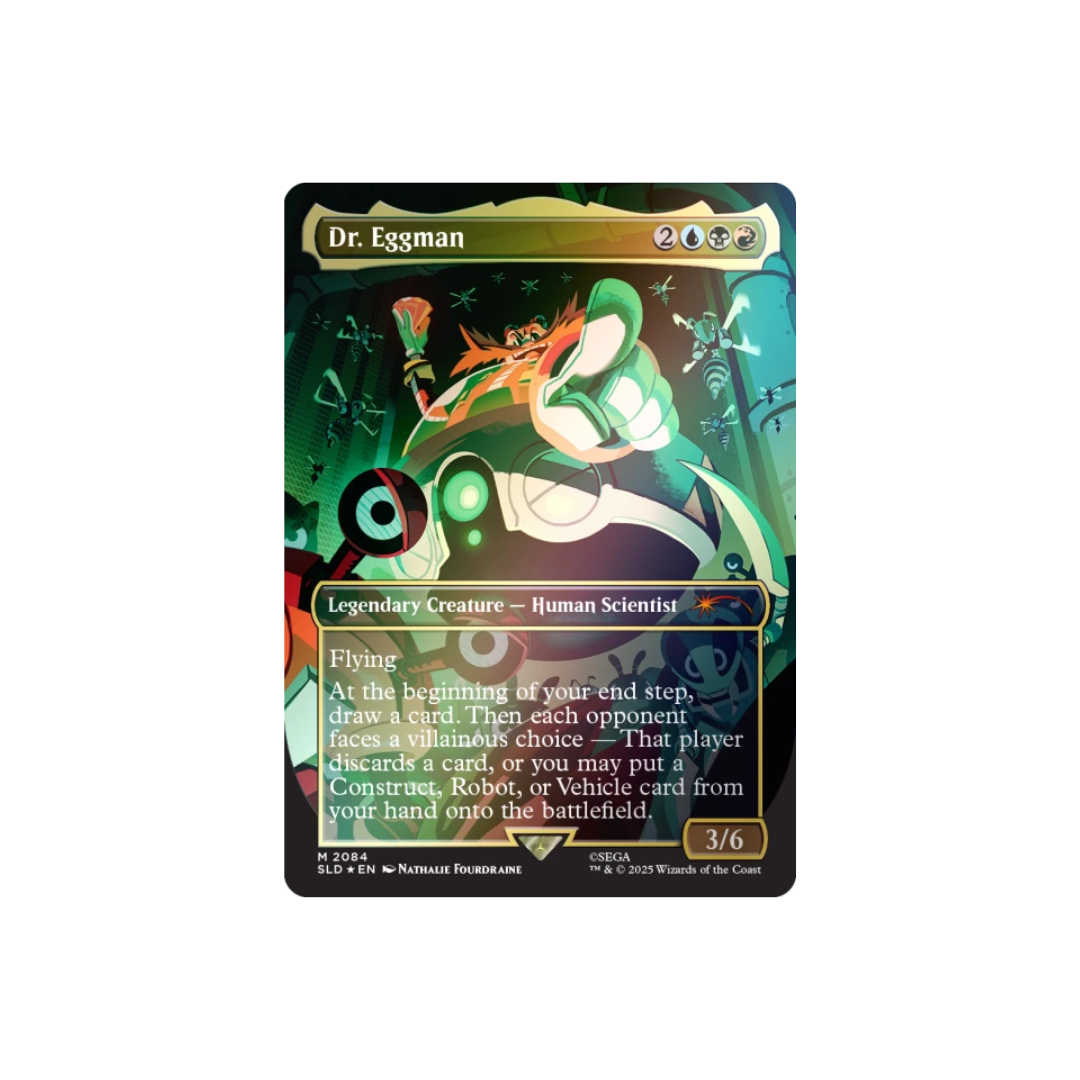 Magic The Gathering - Secret Lair x Sonic - Friends & Foes [Foil] - Ingles