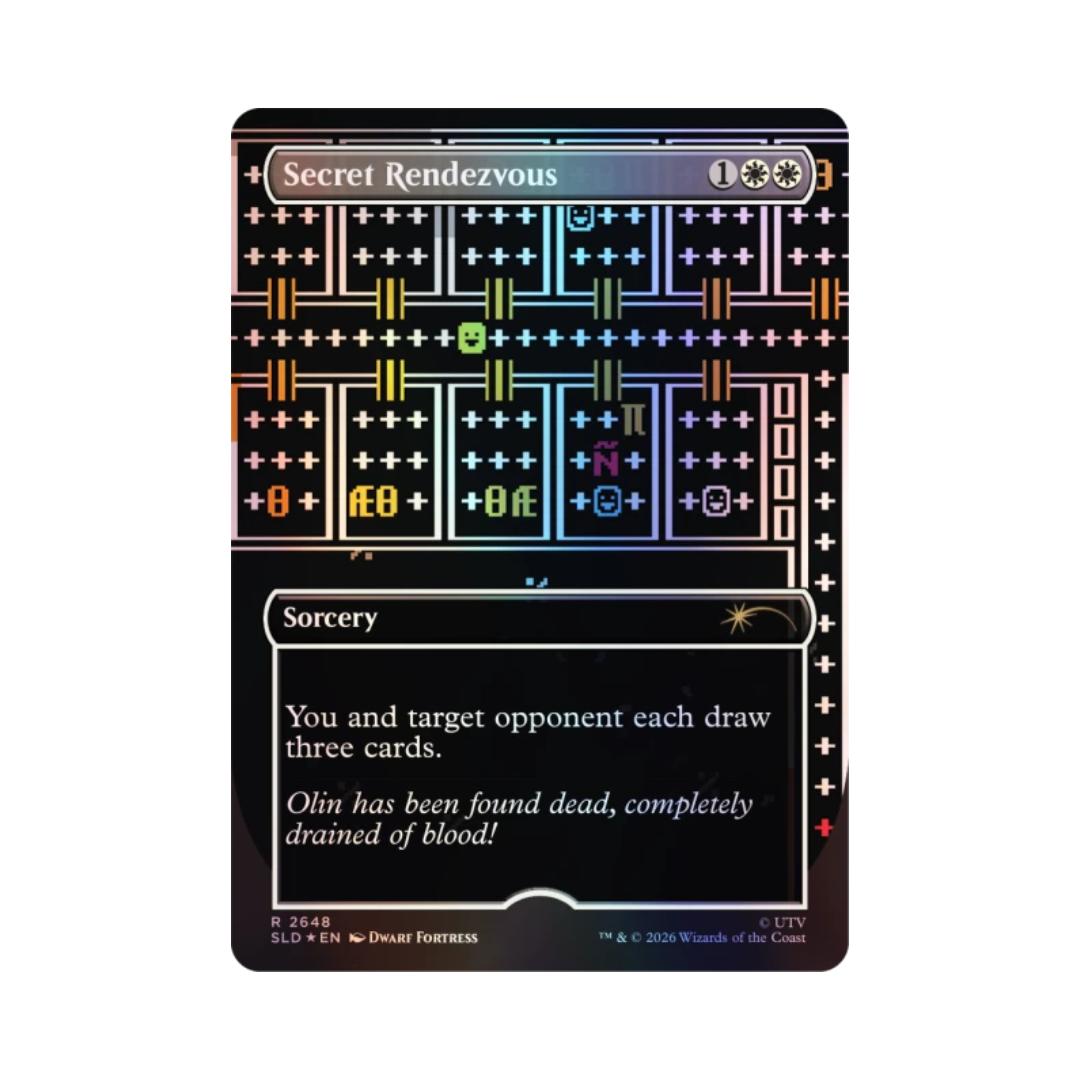 (PREVENTA) MTG Secret Lair - Dwarf Fortress - Create New World - Foil