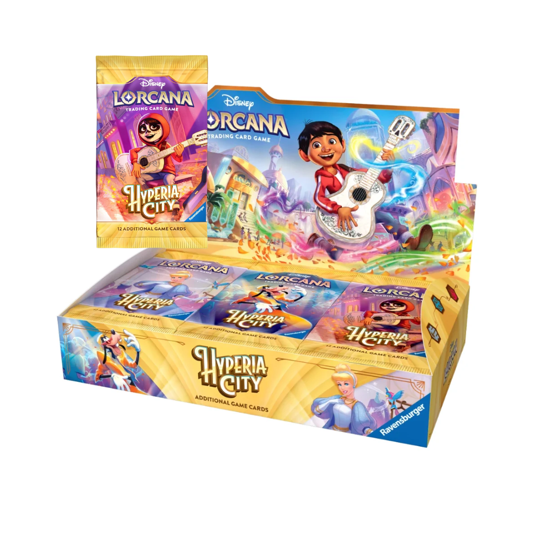 (PREVENTA) Lorcana Disney TCG - Hyperia City [Set 14] - Booster Display (LEER DESCRIPCIÓN)