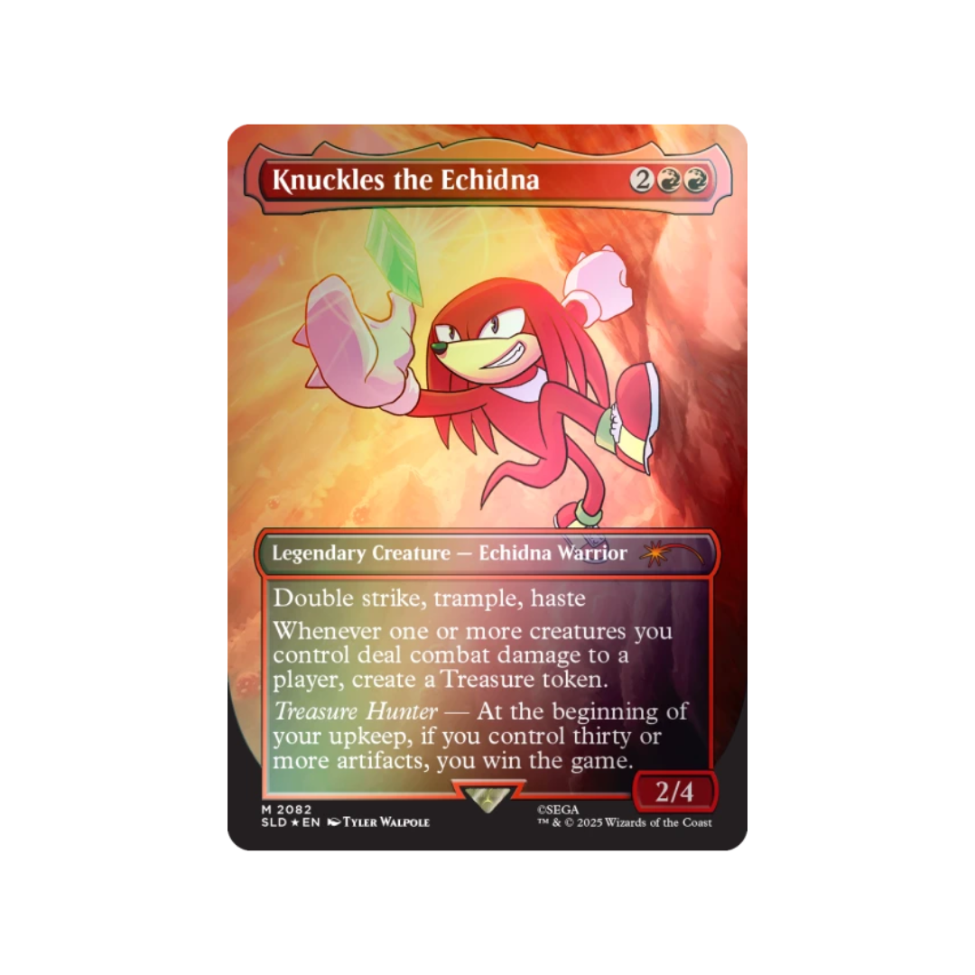 Magic The Gathering - Secret Lair x Sonic - Friends & Foes [Foil] - Ingles