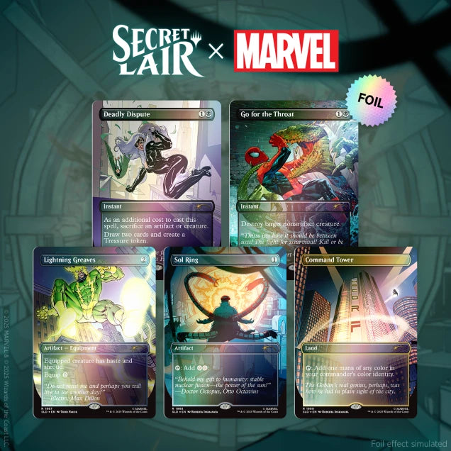 MTG Secret Lair x Spider-Man: Villainous Plots [Foil]