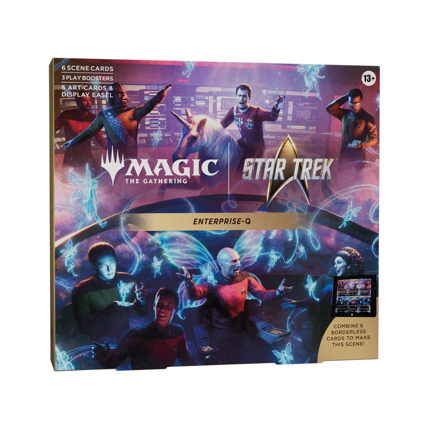 (APARTADO) Magic The Gathering: Star Trek - Enterprise-Q - Scene Box (LEER DESCRIPCIÓN)