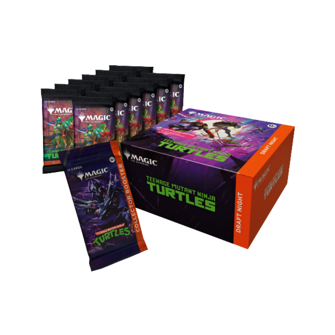 (PREVENTA) Magic The Gathering: Teenage Mutant Ninja Turtles - Draft Night Box - Ingles (APARTADO - LEER DESCRIPCION)