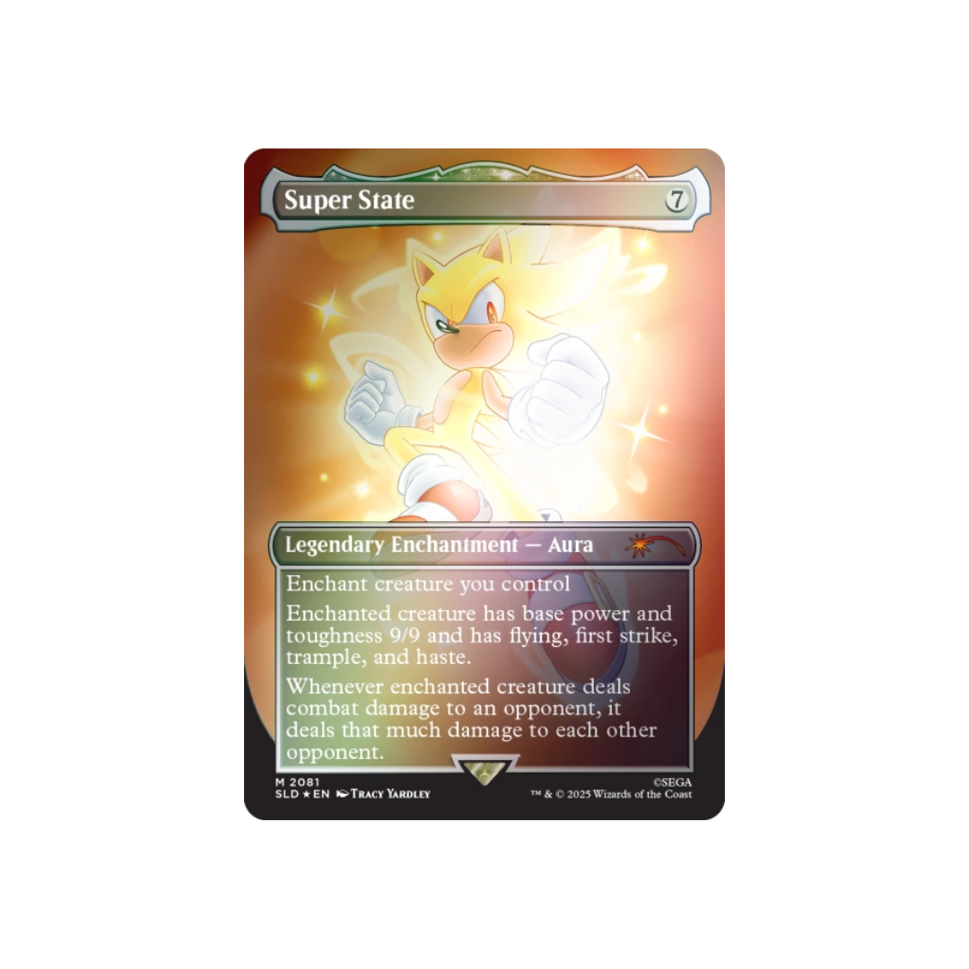 Magic The Gathering - Secret Lair x Sonic - Friends & Foes [Foil] - Ingles