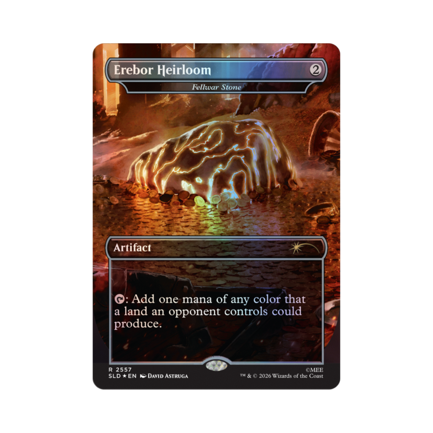 (PREVENTA) MTG Secret Lair - The Hobbit - Smaug's Spoils - Foil (LEER DESCRIPCIÓN)