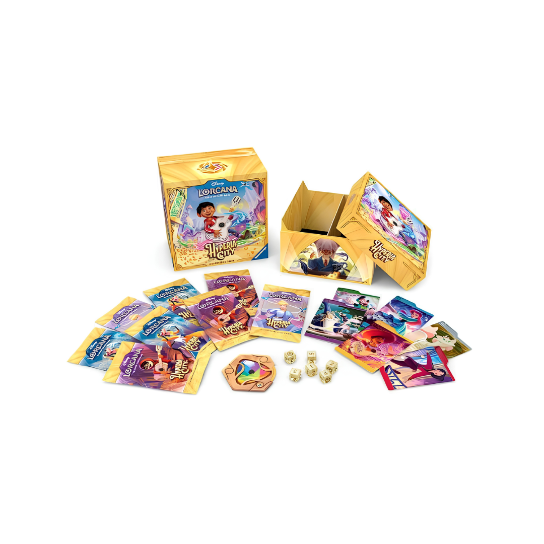 (PREVENTA) Lorcana Disney TCG - Hyperia City [Set 14] - Illumineer's Trove (LEER DESCRIPCIÓN)